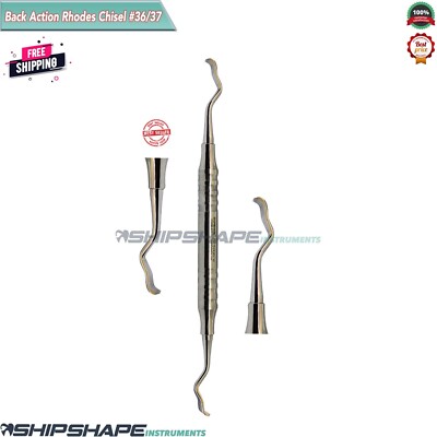 Rhodes Chisel #36/37 Back Action PeriodontalDental Enamel Cutting Kramer Nevins