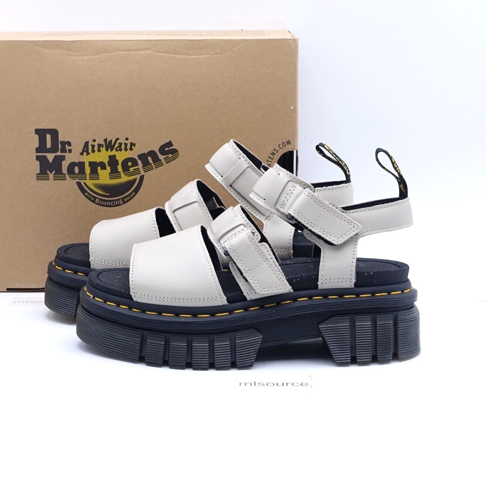Size 9 US / 7 UK Women's Dr. Martens Ricki 3-Strap Sandals