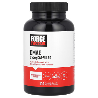 DMAE, 250 mg, 100 Vegetable Capsules