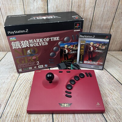 Mark Of The Wolves Neo Geo Stick 2 Sony PlayStation 2 (PS2)