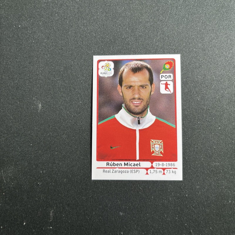 271 Ruben Micael Portugal Panini Uefa Euro 2012 Poland Ukraine Football