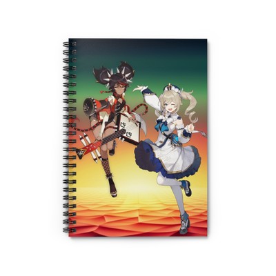 Spiral Notebook - Ruled Line - Genshin 2