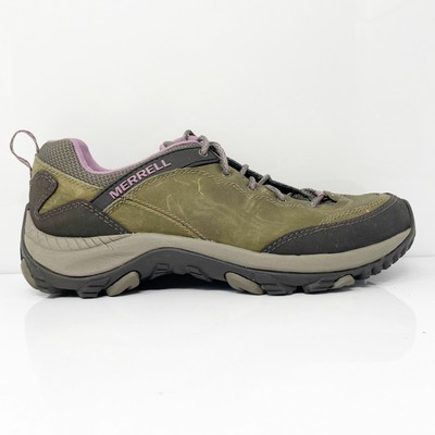 

Merrell Womens Brindle J48314 Green Hiking Shoes Кроссовки Размер 10, Зеленый, Brindle