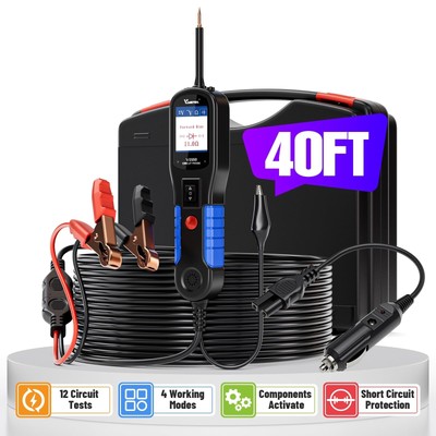 Power Circuit Probe Kit VDIAGTOOL V200, Automotive Circuit Tester, 12V 24V Ca...