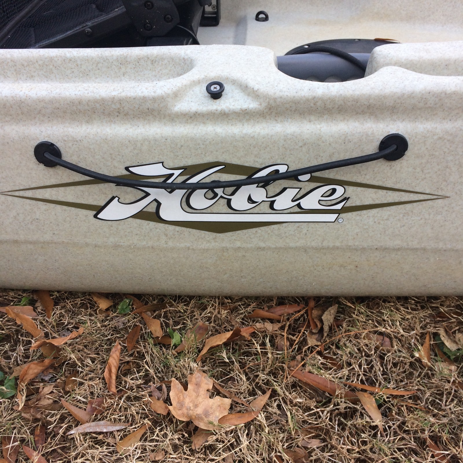 Hobie Mirage Outback Kayak 2016 Ivory Dune w/ MirageDrive Fins