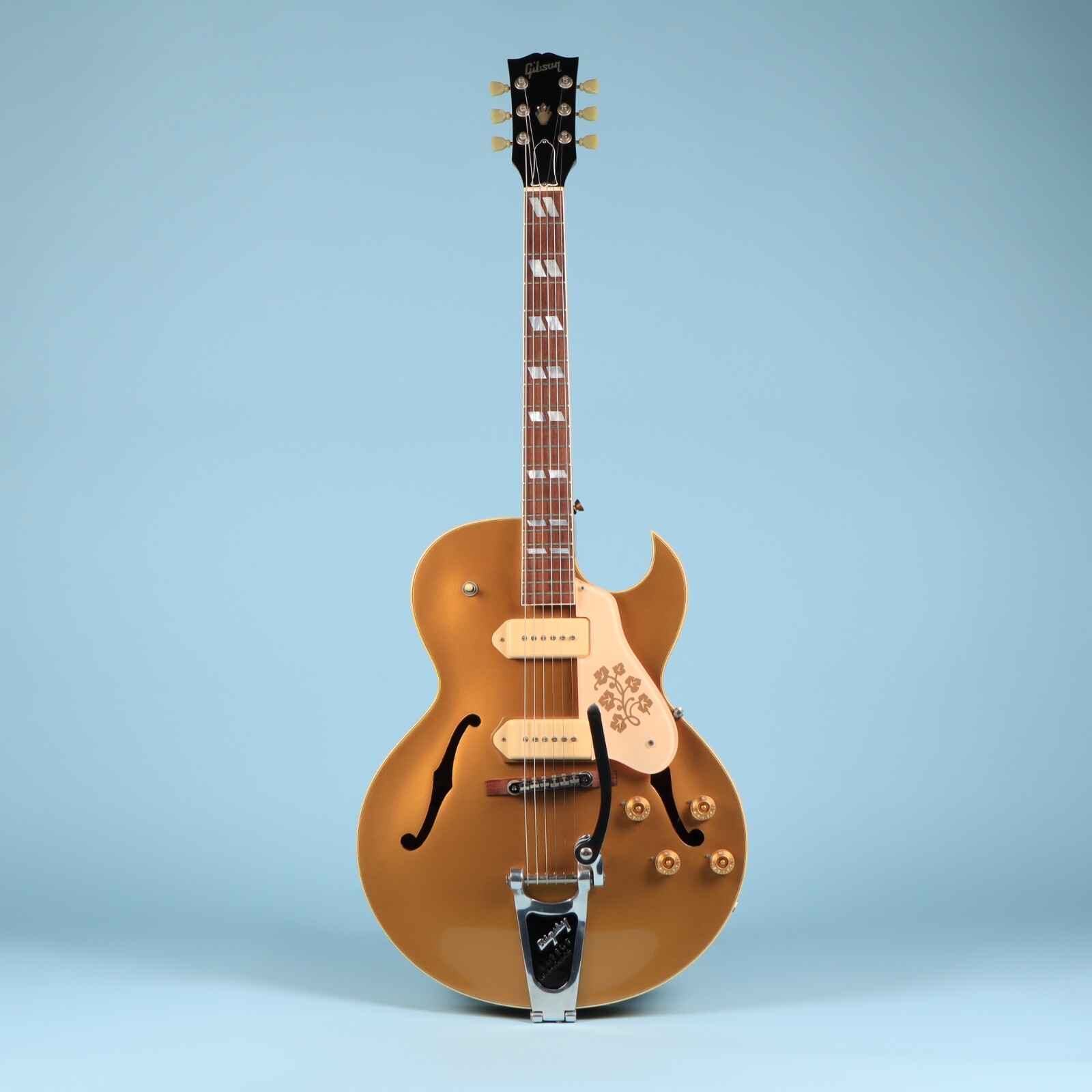 Chapado en Laton ゴールド　Mgs-23 1992 Gibson ES-295 Gold Bullion Reissue Electric Guitar | eBay