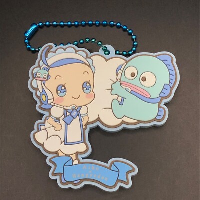 Hangyodon Aiko Seno Ojamajo Doremi × Sanrio rubber strap keychain  A498