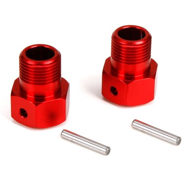 Losi LOS252012 Front/Rear Wheel Hex & Pin (2): 1:5 4wd Desert Buggy XL