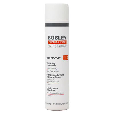 Bosley BosRevive Volumizing Conditioner For Color-Treated Hair, 10.1 Oz New!