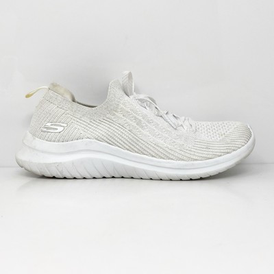

Skechers Womens Ultra Flex 2.0 13357 Белая Повседневная Обувь Кроссовки Размер 6, Белый, Ultra Flex 2.0