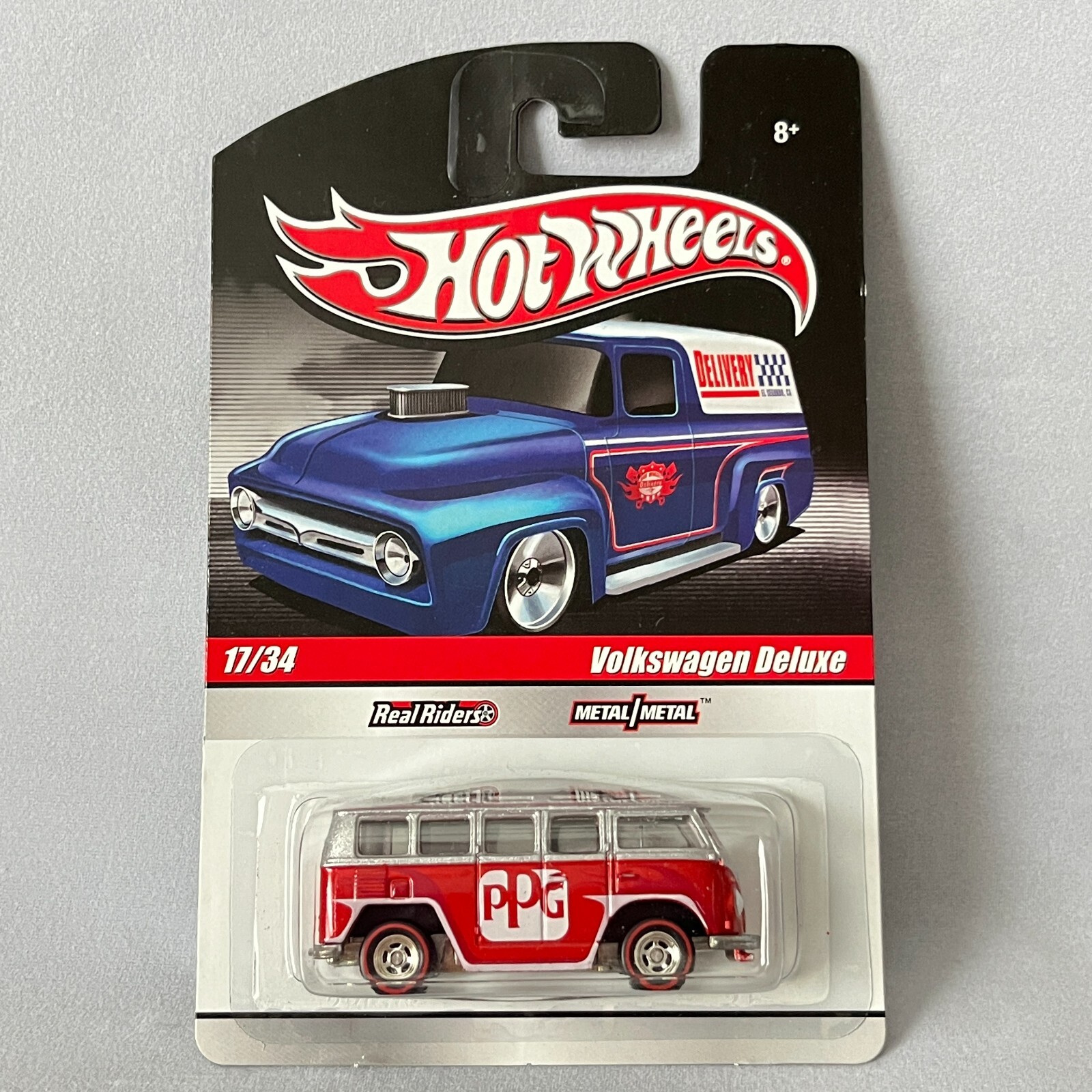 Hot Wheels Real Riders カスタマイズVWドラッグバス RLC sELECTIONs 2024 Volkswagen Drag Bus | Mattel Creations