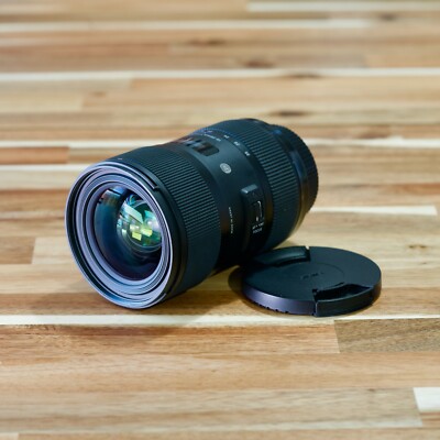Sigma DC 18-35mm F/1.8 Art Lens Nikon F Mount - Internal Zoom Wide Angle