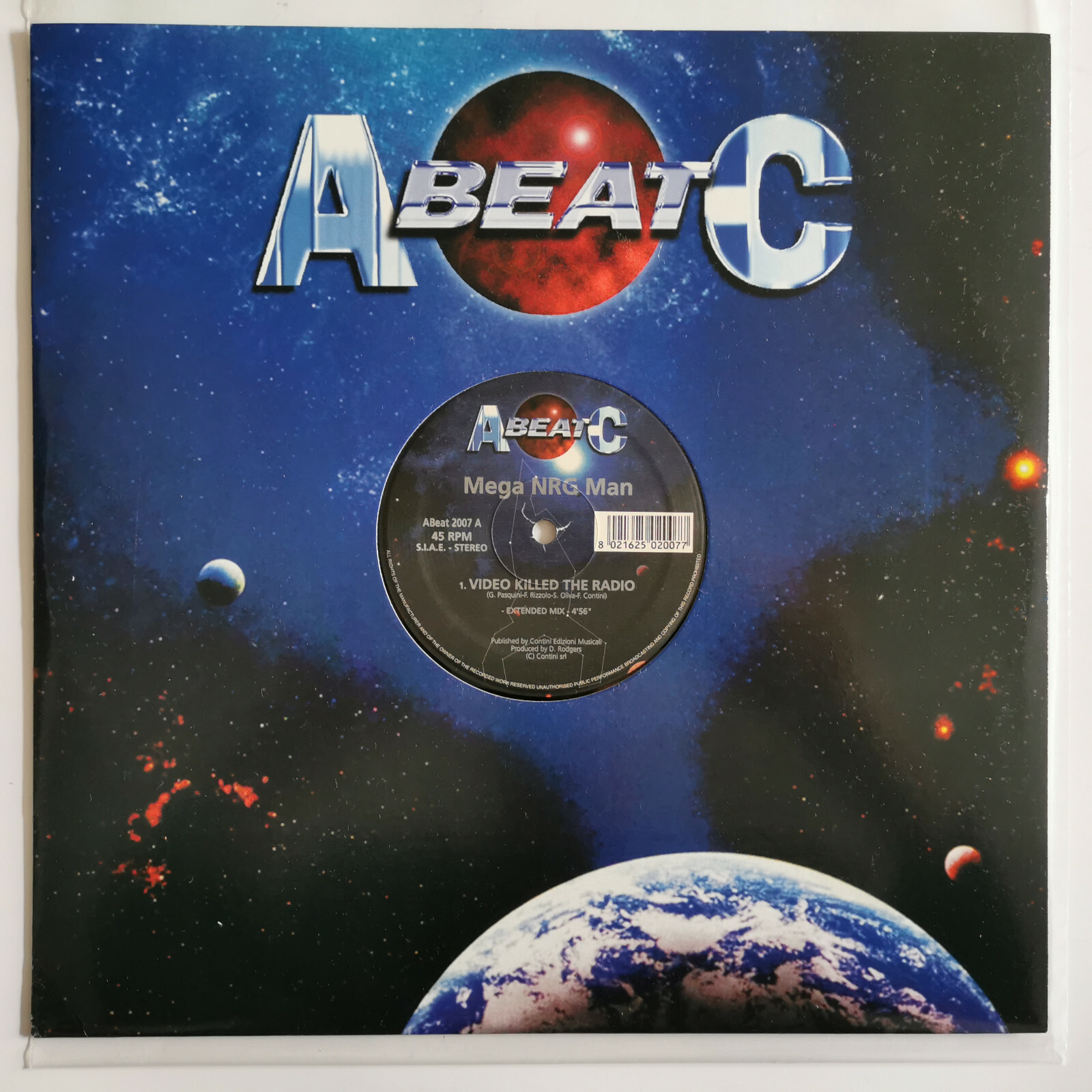 Mega NRG Man – Video Killed The Radio - Vinyl, 12