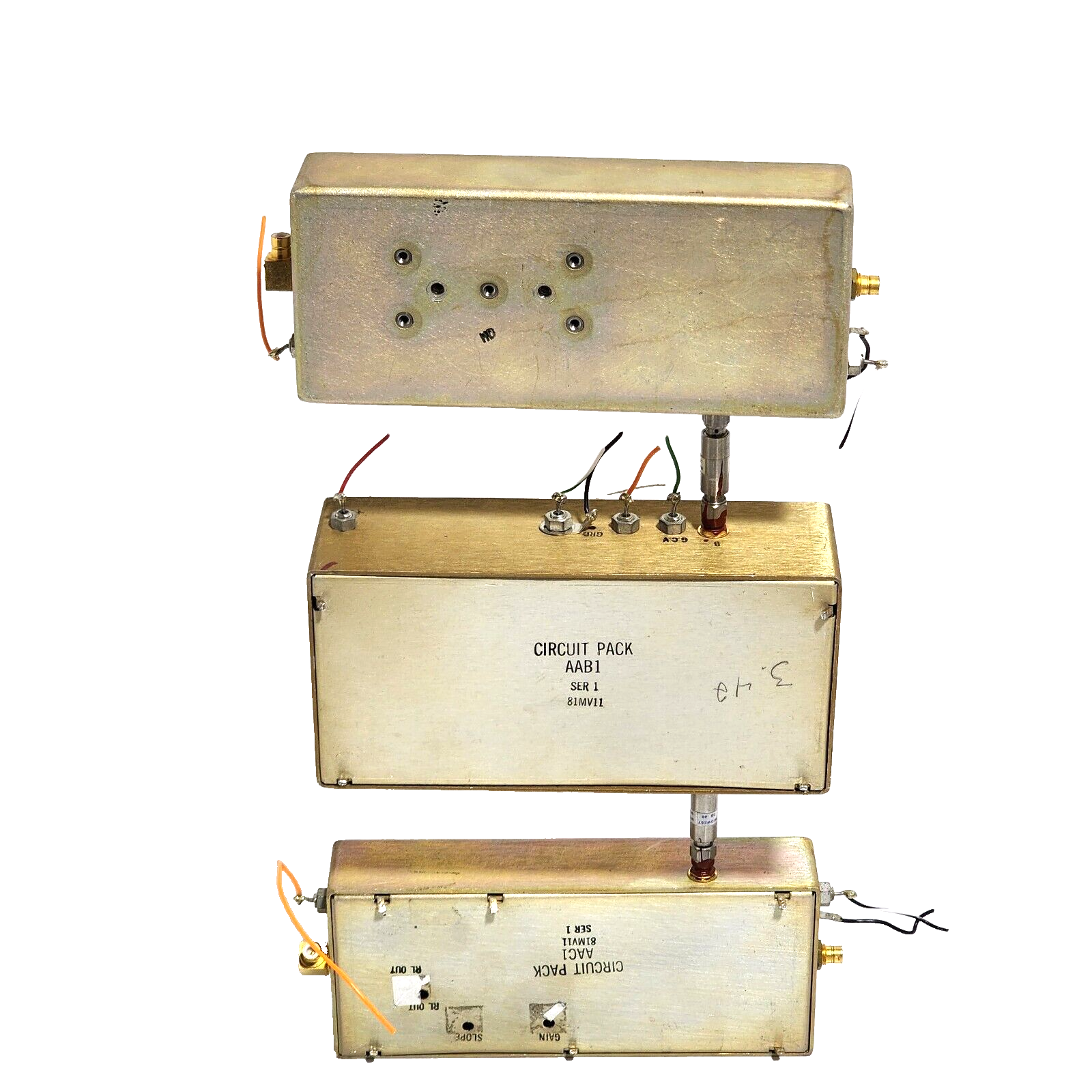 Western Electric Circuit Pack AAB1 AAC1 81MV11, UNTESTED.
