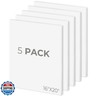 Mat Board Center, Pack of 5, 16X20 Foam Boards, Acid Free White Foam Core Boards for Mounting, Crafts, Display, Presentation and Projects, 1/8'' Thick