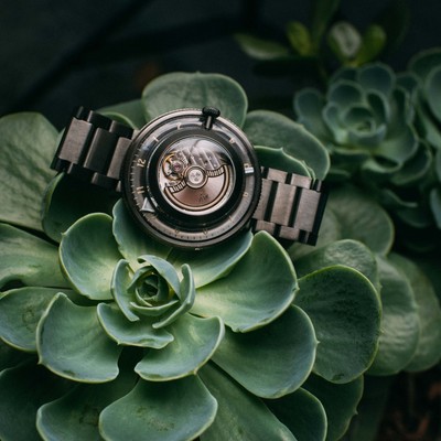 Pre-owned Xeric Invertor Automatic Gunmetal Brown Limited Edition