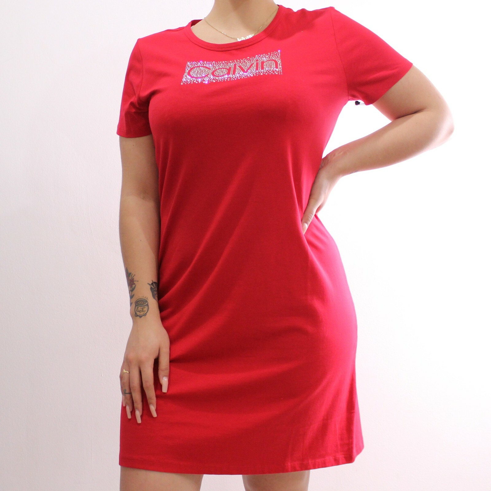 red sport dress