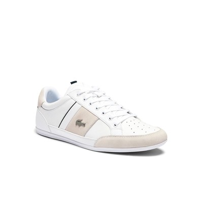 

Мужские кроссовки Lacoste Chaymon из кожи и замши, белые/темно-зеленые (7-41CMA0064 1R5), White/dark green