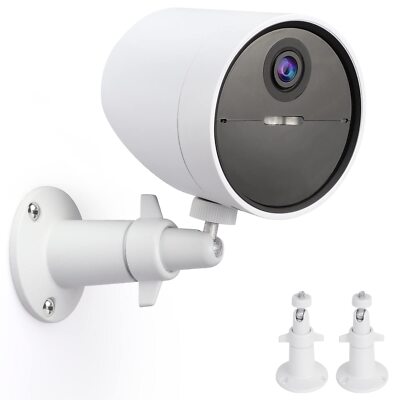 2 Pack Wall Mount Holder for SimpliSafe Outdoor Security Camera, 360Â°Rotatio...