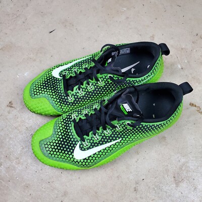 Nike Free Trainer 1.0 Shoes Men's 8.5 Electric Green Training Running 807436-310