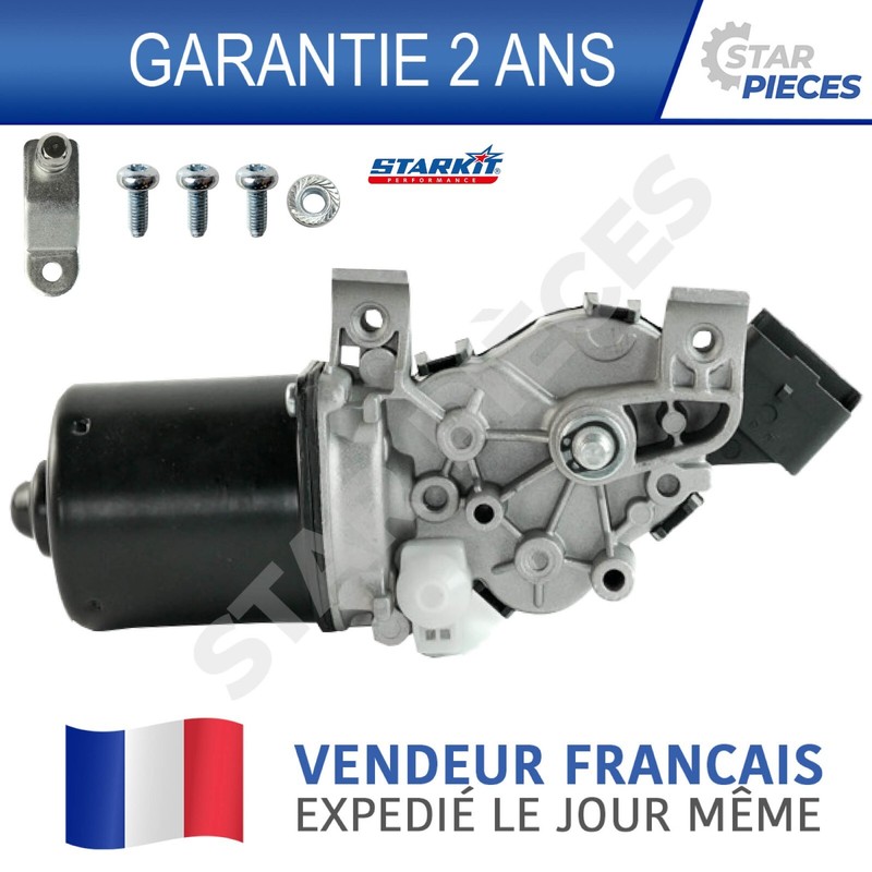 Moteur Essuie Glace Avant Citroen C3 1 & 2 2002-2020 Ds3 2009-2019 6405qc