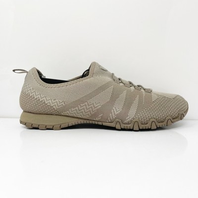 

Skechers Womens Bikers 49422W Brown Повседневная обувь Кроссовки Размер 8.5, Коричневый, Bikers