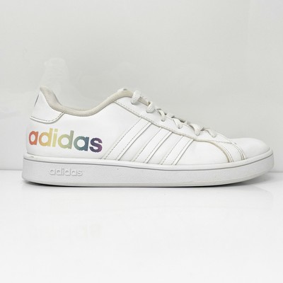 

Adidas Boys Grand Court H02289 Белая повседневная обувь Кроссовки Размер 4.5, Белый, Grand Court