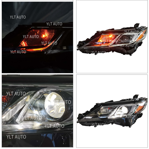 LED Headlights Fit 2018 2019 2020 2021 2022 Toyota Camry L LE SE Headlamps LH+RH