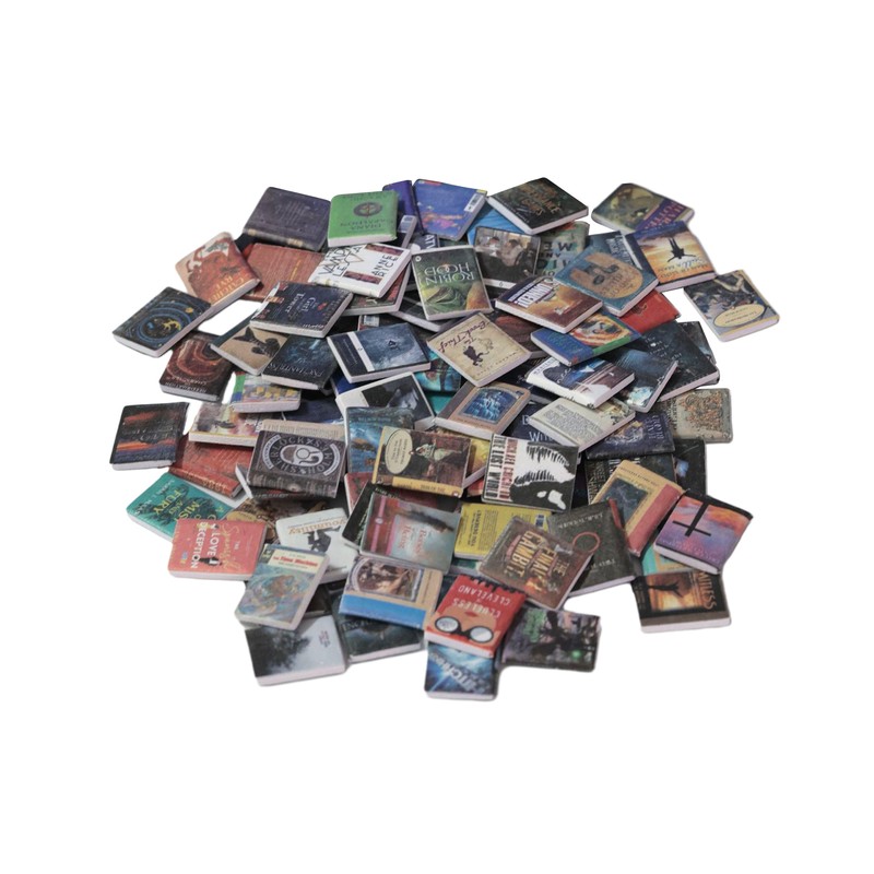 200x Doll House Miniatures Accessories Books Mini Books Toys For Decoration