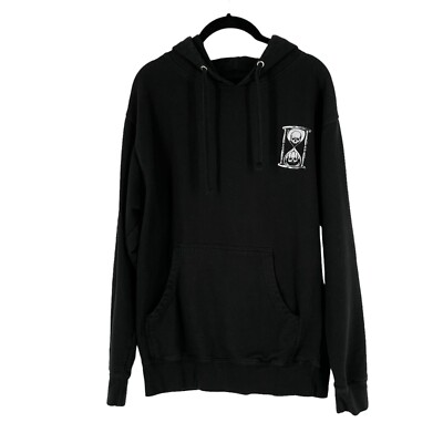 Unus Annus Memento Mori Founder Hourglass Hoodie Independent Trading Co Black M