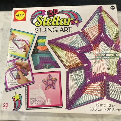 ALEX 3D Stellar String Art + Beads   22 Piece Craft Set Creative Design AA123
