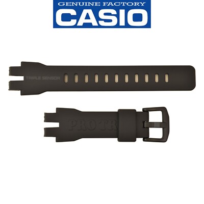 Genuine CASIO G-SHOCK Watch Band Strap PRG-300-1 PRW-3000-1 PRW-3100Y-1 Rubber