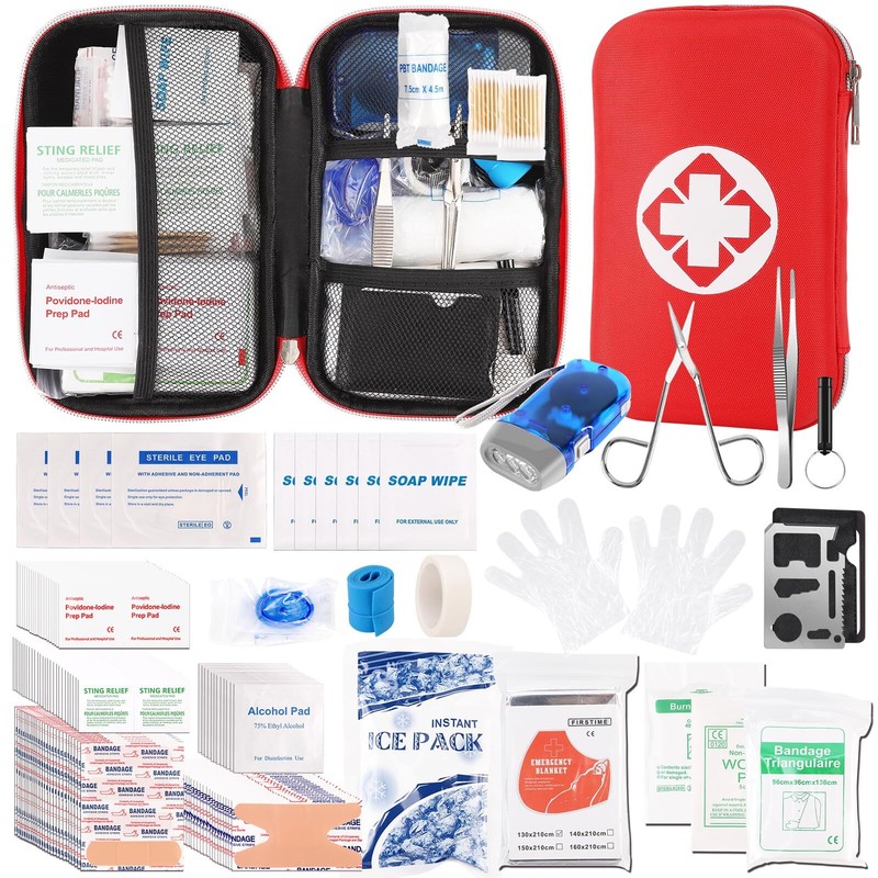 315 PCS First Aid KitTrauma Kit with Essential Emergency Medical