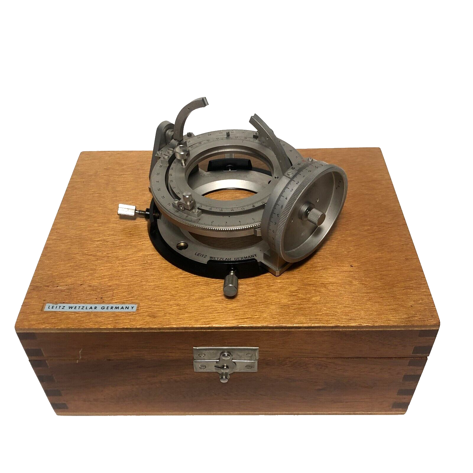 ernst leitz gmbh.wetzlar 　　03377 Ernst Leitz Wetzlar Binocular Microscope | NY Microscope Co.