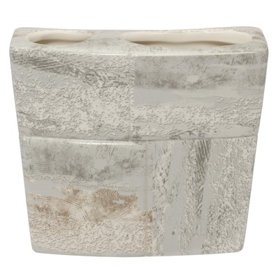 Creative Bath Products Quarry Collection Toothbrush Holder, Multicolor 