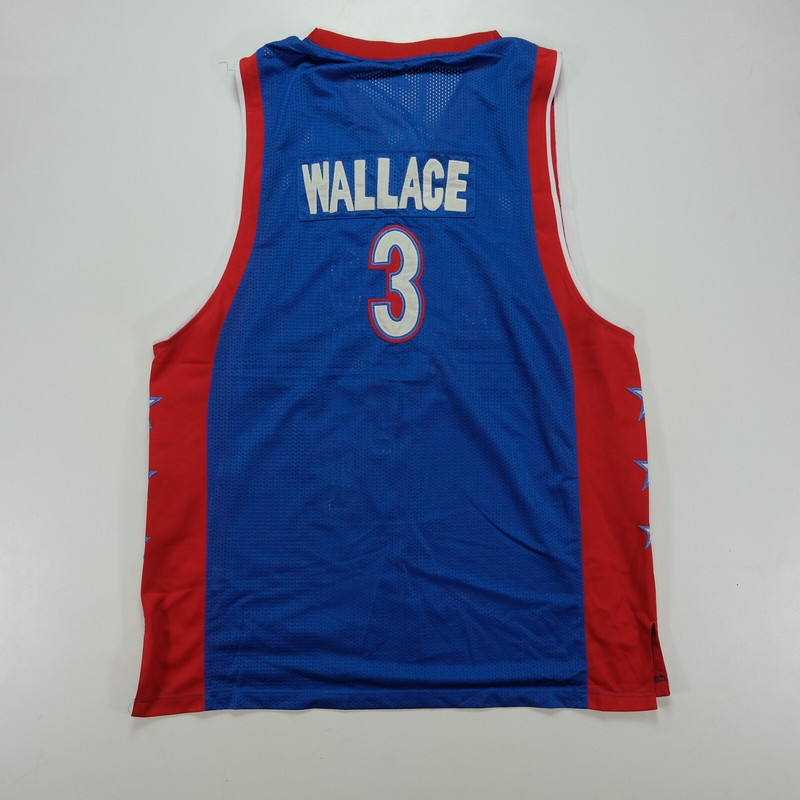 Rare VTG REEBOK Ben Wallace Detroit Pistons East All Star