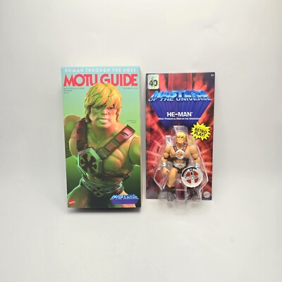 MOTU ORIGINS HE-MAN 200x 40th Anniversary Mattel Creations Exclusive NIB