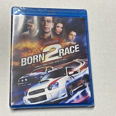 Born 2 Race [Blu-ray] Joseph Cross Street Racing NEW SEALED HTF Rare