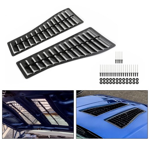 Сталь для Camaro Z28/IROC-Z IROC 1985-1990 Репродукция пары раструбов жалюзи капота