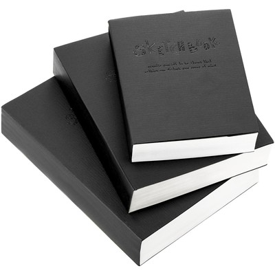 Set of 3 Sketchbook & Drawing Notebook A5/A4/B5 Blank Sketch Book Travel Jour...
