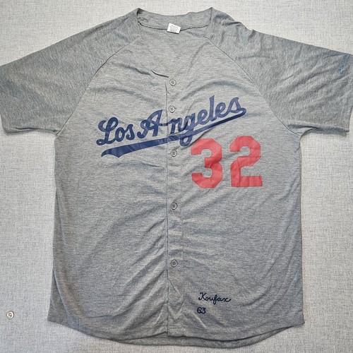 Sandy Koufax Los Angeles Dodgers Promo Jersey Adult XL 1963