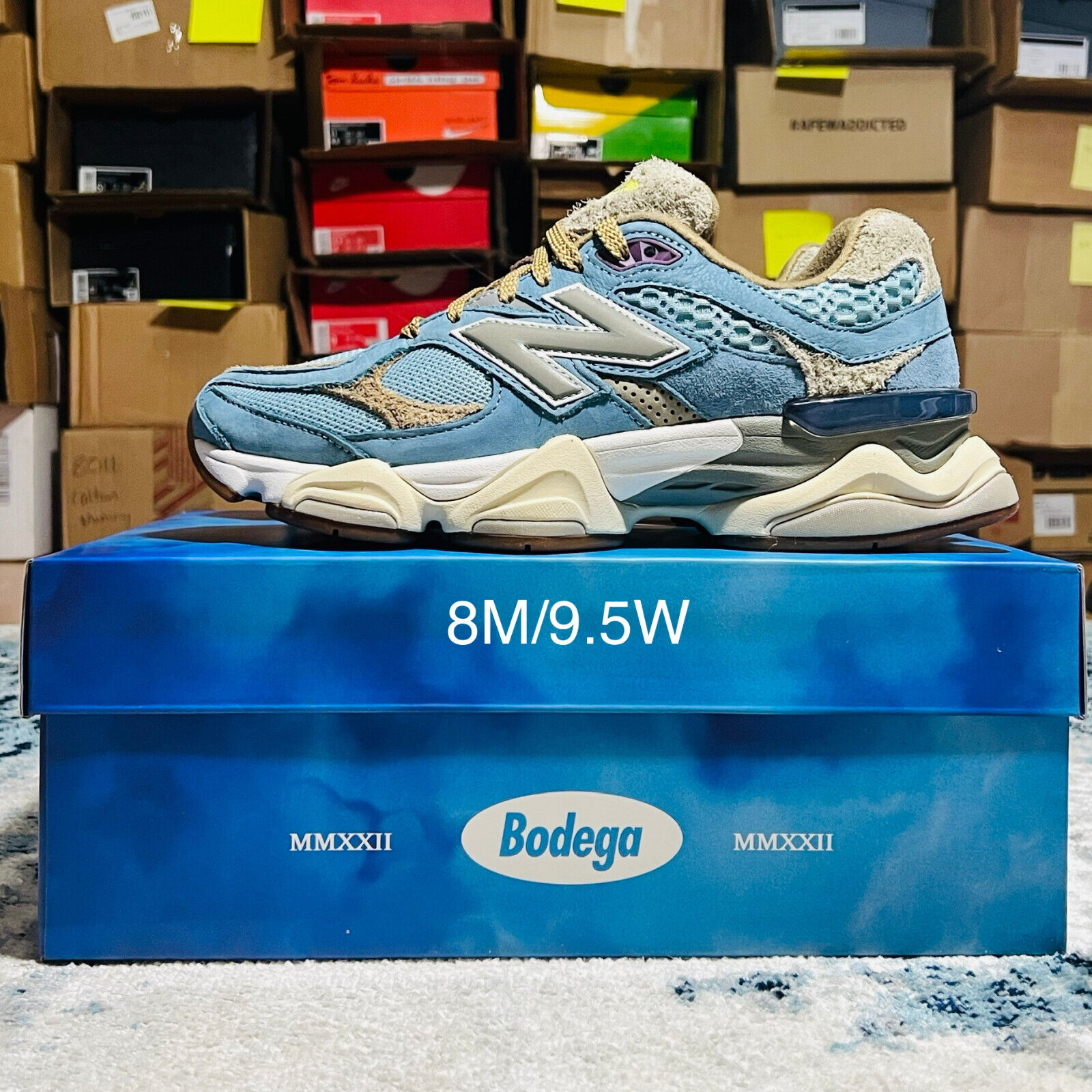 New Balance 9060 X Bodega 'Age Of Discovery' Size 8M/9.5W New Balance 9060 X Bodega 'Age Of Discovery' Size 8M/9.5W