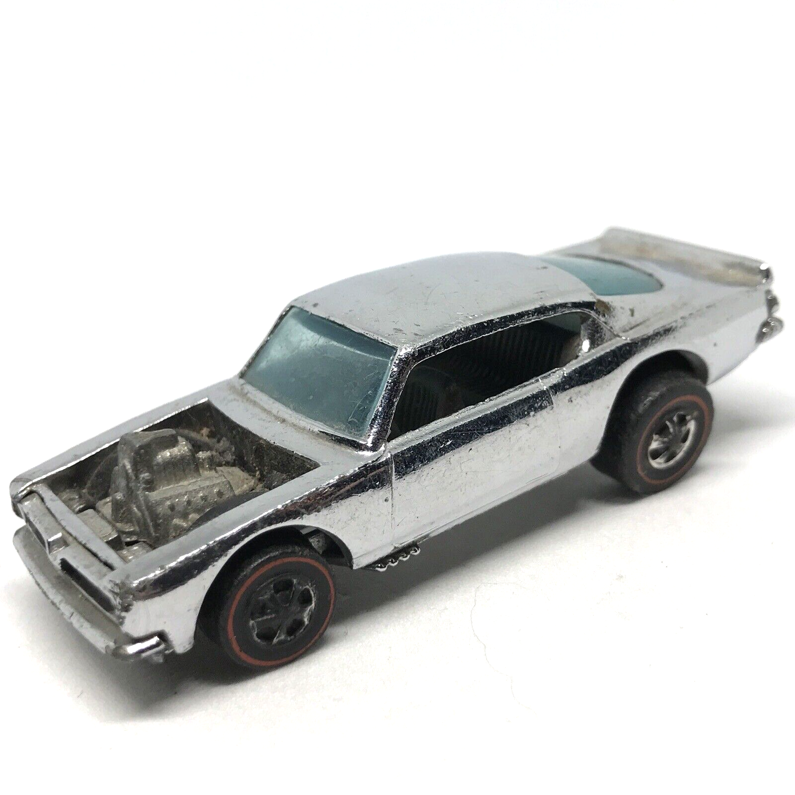 Hot Wheels Redline King 'Kuda 1969/70 Super Chrome Dark Int