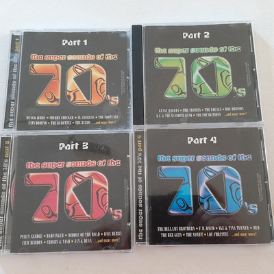 The Super Sounds of the 70's Vol. 1-4 Rogers, Turner, The Sweet, Byrds, Rubettes