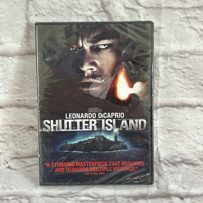 Shutter Island Leonardo DiCaprio 2010 Thriller Brand New Sealed DVD Movie