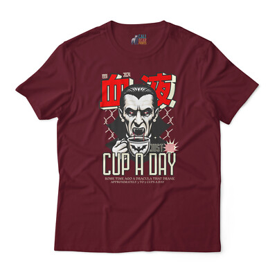 Funny Vampire Inspired Graphic Tee  - Unisex