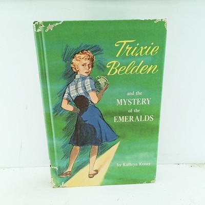 Trixie Belden and Mystery of the Emeralds Hardcover Kathryn Kenny 1965 Golden