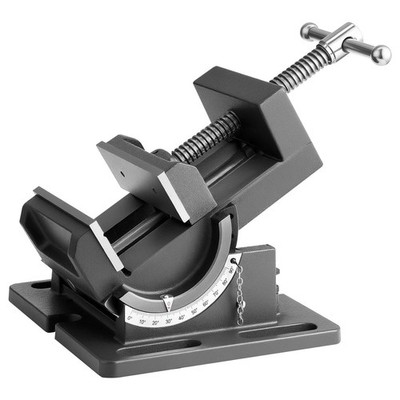 Buy VEVOR Tilting Vise, 4.25 Inch Jaw Width, Portable Drill Press Bench Vise, 0–9...