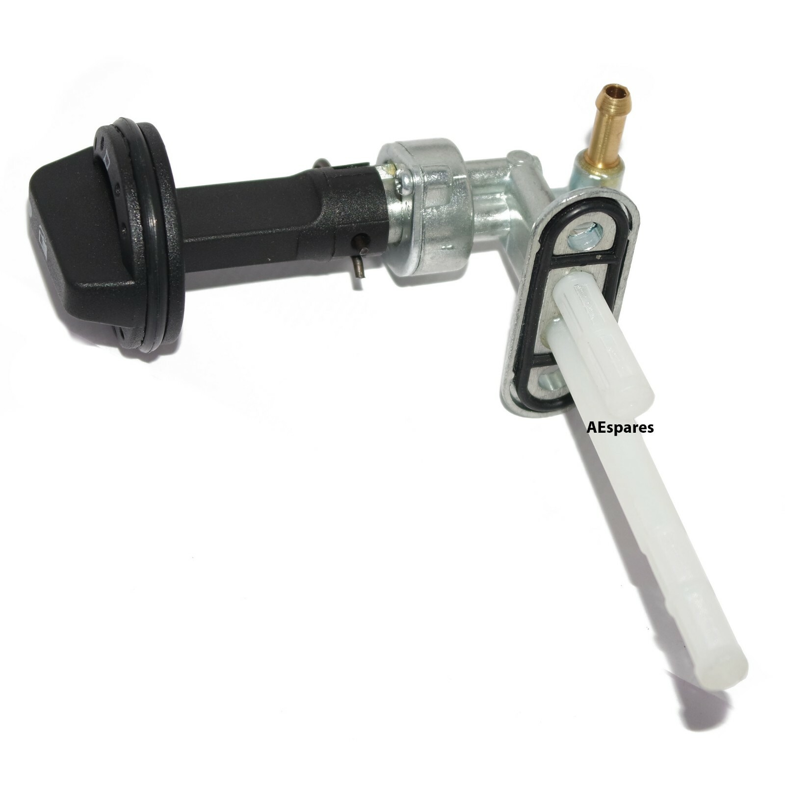 Petrol Fuel Tap Plain Assembly Aluminium For BAJAJ PULSAR 200NS Motorcycle 