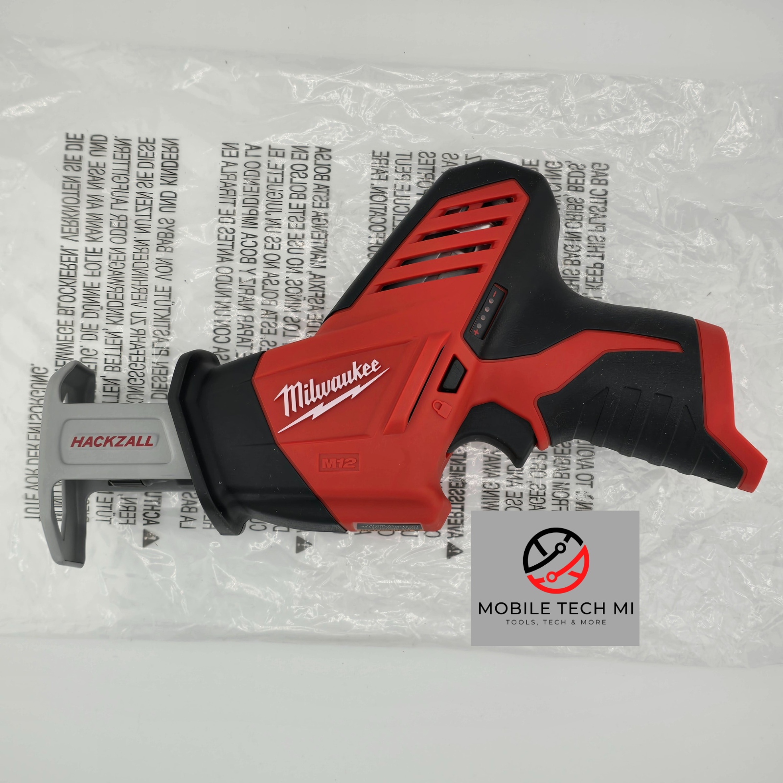 Milwaukee M12 Hackzall 2420-20 Reciprocating Saw - Brand New